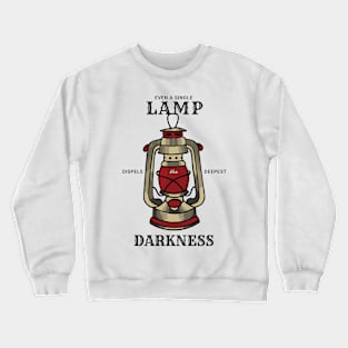 Vintage Lamp Tattoo Crewneck Sweatshirt